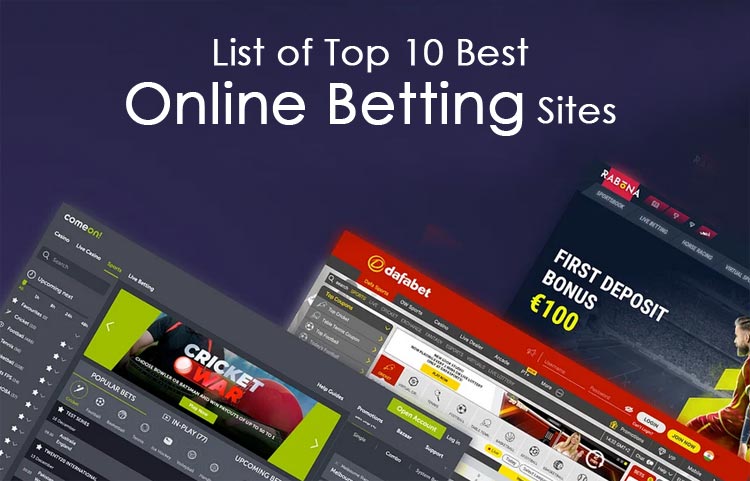List of Top 10 Best Online Betting Sites